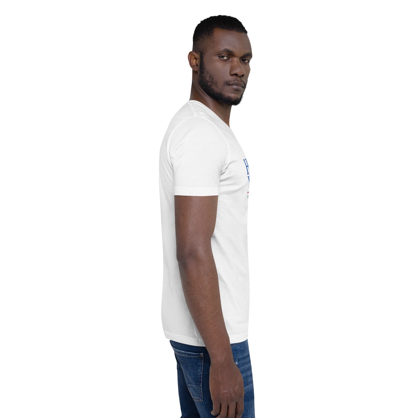 Harris white tee